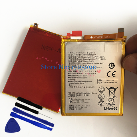 HB366481ECW 3000mAh batería para Huawei Y6 2022 / Y6 primer 2022 de 5,7 