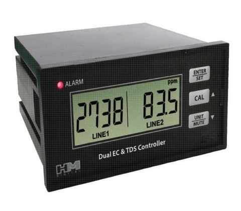 Monitor detector de calidad del agua, instrumento EC tds de doble detección de conductividad, medidor en línea, lápiz para medir TDS 0.0-9999us/0,0-20,0 Ms ► Foto 1/2