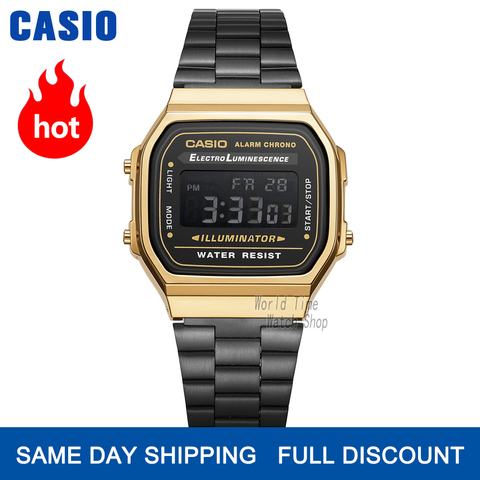 Casio reloj de oro reloj de los hombres de primeras marcas de lujo LED digital de cuarzo resistente al agua hombres reloj deportivo militar reloj de pulsera relogio masculino erkek kol saati montre homme zegarek meski ► Foto 1/6