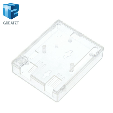 GREATZT-carcasa Uno R3, caja de acrílico transparente, funda transparente Compatible con arduino UNO R3 ► Foto 1/6