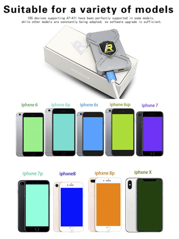 IRepair-programador NAND P10 DFU BOX HDD Serial, reparación de errores de escritura para iPad y iPhone 6 7 8 X, programa de una tecla a modo púrpura ► Foto 1/6