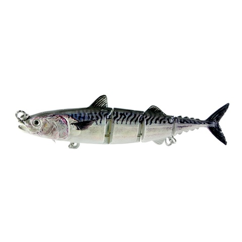 Swimbait-señuelo de atún de 4 secciones, 15cm, 31g, muestra gratis, Señuelos de pesca de lubina articulados duros para agua salada y dulce ► Foto 1/6