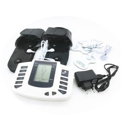 Estimulador eléctrico de JR-309 para terapia de acupuntura, masajeador muscular relajación de cuerpo completo, zapatilla para terapia de acupuntura Tens + 6 almohadillas de electrodos ► Foto 1/6