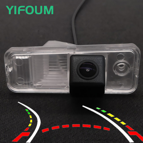 YIFOUM HD trayectoria dinámica pistas vista trasera de coche cámara para Kia Carens Microvan/Hyundai Azera Creta IX25 gran SantaFe grandeza ► Foto 1/6