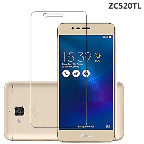 Cubierta de vidrio templado para móvil, película protectora de pantalla para Zenfone3 Max, ZC520TL, 9H, Asus Zenfone 3 Max, ZC520TL, X008D, Pegasus x008 ► Foto 1/6