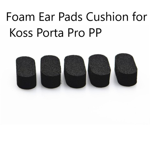 Diadema de cojín Almohadillas para oreja de espuma con cinta de doble cara para Koss Porta Pro PP, 1 par, funda de esponja suave para Koss Porta Pro PP ► Foto 1/6