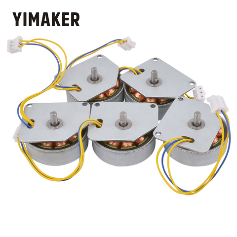 YIMAKER 5 uds 3V-24V Mini alternador trifásico generador de mano Dinamo generador de viento personalizado para bloqueo de contraseña DIY hogar ► Foto 1/5