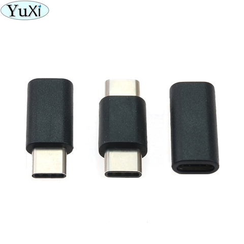 YuXi-Adaptador USB tipo C macho/hembra adaptador de datos de carga de USB-C portátil, Cable de extensión tipo C para teléfono y tableta, 1 Uds. ► Foto 1/6