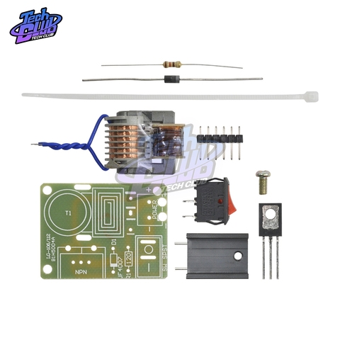 Inversor de generador de encendido de arco de voltaje alto de 3,7 V CC de alta frecuencia de 15kV aumento de aumento 18650 Kit DIY conjunto de transformador de núcleo U ► Foto 1/6