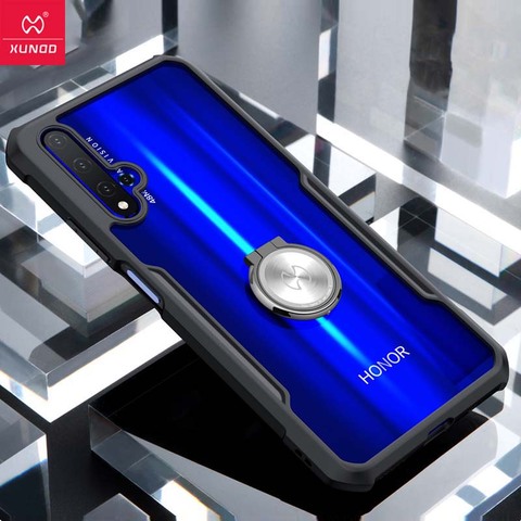 Funda de silicona Azul para Huawei Nova 5T / Honor 20