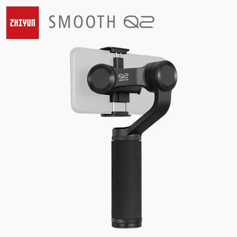 ZHIYUN SMOOTH Q2 oficial  3 ejes, tamaño bolsillo, estabilizador de mano para iPhone/Samsung/Huawei smartphone VS Osmo ► Foto 1/6
