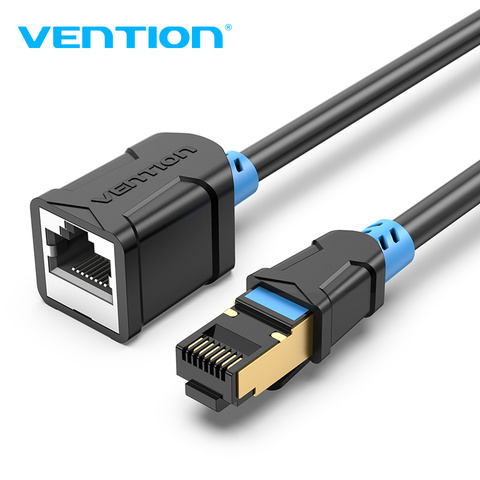 Vention-Cable de extensión Ethernet RJ45 Cat6 SFTP macho a hembra Cat7, adaptador de parche para PC, portátil, Cable Ethernet 3 ► Foto 1/6