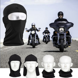 Máscara facial Balaclava para motocicleta máscara de protección facial máscara de esquí Cagoule Visage máscara de gángster Pasamontanas Moteros cara completa ► Foto 1/6