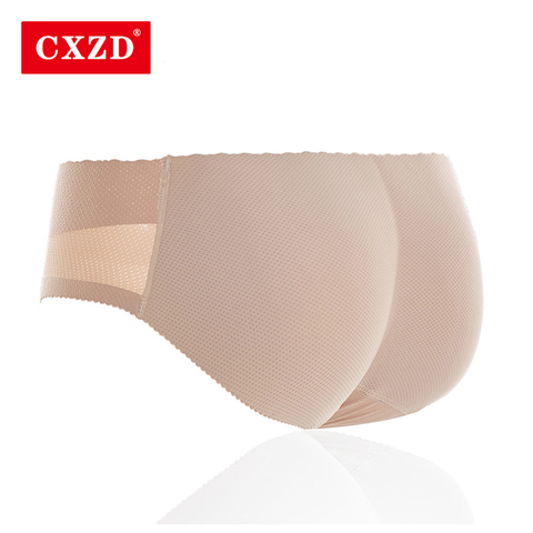 CXZD-ropa interior con realce de glúteos para mujer, ropa interior acolchada sin costuras, moldeador de glúteos, bragas moldeadoras de cuerpo ► Foto 1/6