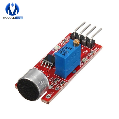 Módulo de detección de Sensor de sonido de MICRÓFONO de alta sensibilidad 5 uds para Arduino AVR PIC 5V DC Módulo de salida analógica ► Foto 1/4