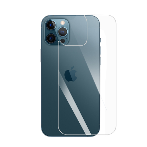 Claro atrás película para iphone 12 12pro 11 Pro Max 12Mini X XR XS Max de vidrio templado película del Protector de la pantalla del teléfono pegatina para iphone ► Foto 1/1