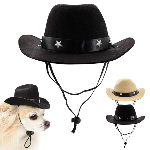 Sombrero de verano para perro mascota, gorros para perros pequeños, medianos, gatos, ajustable, accesorios para mascotas, Chihuahua ► Foto 1/6