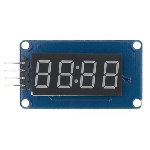 TM1637 Módulo De Pantalla LED Digital de 4 Bits para arduino, 7 segmentos, 0,36 pulgadas, reloj, ánodo rojo, tubo, controlador de serie cuatro, paquete de placa ► Foto 1/6