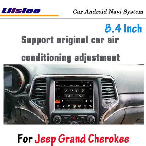 Navegador GPS Multimedia con pantalla de 8,4 pulgadas y radio, autorradio para coche Jeep Grand Cherokee 2013 ~ 2017 ► Foto 1/6