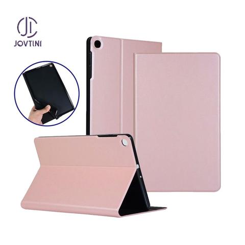 Funda abatible inteligente para tableta Samsung Galaxy Tab A 10,1, cubierta de cuero PU de alta calidad, T510, T515, SM-T510, SM-T515, 2022, 10,1 pulgadas, nueva ► Foto 1/6