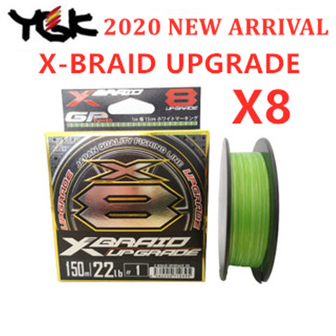 YGK-línea de pesca trenzada X-BRAID X8, nueva actualización de PE 8, 2022 M, 150M, hecha en Japón, 200 ► Foto 1/3