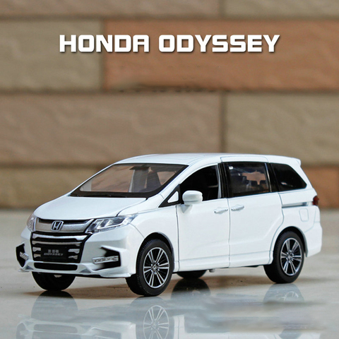 Honda ODYSSEY-Coche de aleación fundido a presión para niños, juguete para regalo coleccionable, 1:32, envío gratis ► Foto 1/5