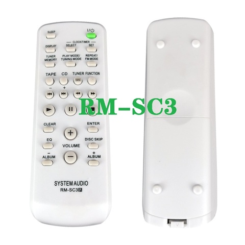 REPUESTO nuevo para SONY CD sistema de alta fidelidad de Audio control remoto RM-SC3 para CMTCP555 CMTHPX7 CMTNE5 LBTZX6 LBTZX8 LBTZX9 MHCGX250 ► Foto 1/3