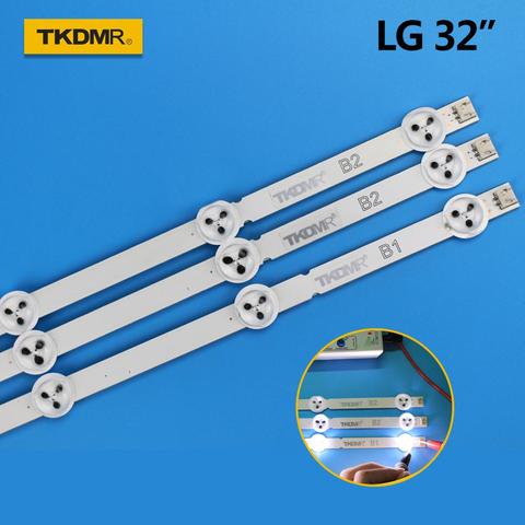 630mm de tira de LED para iluminación trasera para LG 32 