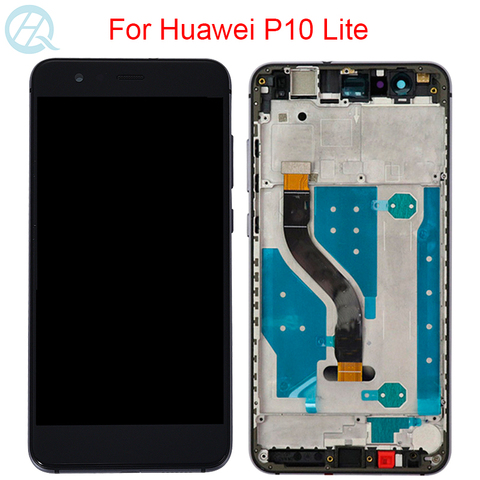 Pantalla LCD Original de 5,2 pulgadas para Huawei P10 Lite, montaje de pantalla táctil, WAS-LX1 ► Foto 1/6