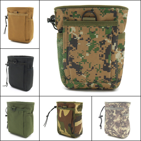 Bolsa de cartucho Airsoft para exteriores, bolsa de cintura duradera, cordón táctico de caza, Oxford, Camping, EDC Molle, bolsillo ► Foto 1/6