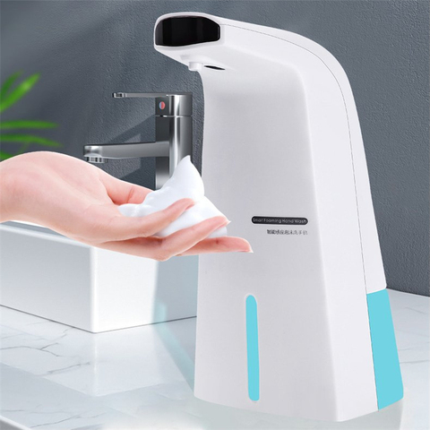 Dispensador infrarrojo de jabón de espuma con Sensor automático inteligente, espuma líquida de inducción inteligente, sin contacto, para Baño ► Foto 1/6