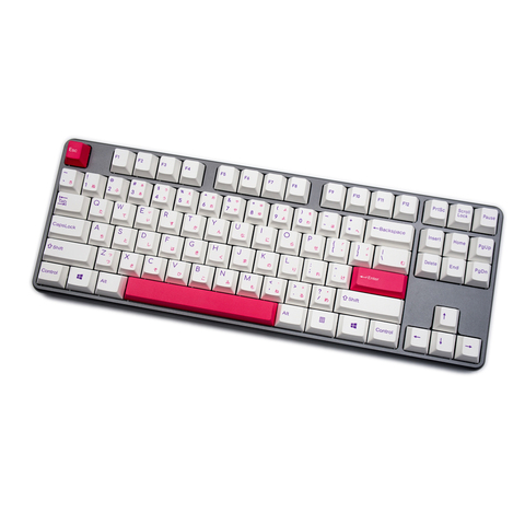 Teclas japonesas de perfil Cherry G-MKY, teclas gruesas PBT de sublimación, para teclado mecánico MX Switch, 148 ► Foto 1/6