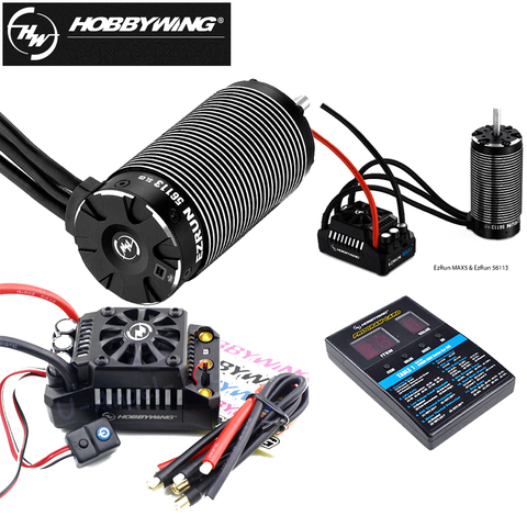 HobbyWing-Buggy sin escobillas EzRun MAX5 V3 200A, ESC con 56113 SL 800KV 4Polo ESC para RC 1:5 HPI, Buggy, juguetes de camión ► Foto 1/6