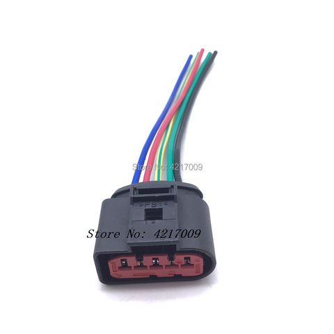 Masa de flujo de aire medidor MAF enchufe del Sensor flexible conector para VW Audi A3 todo el motor 1,9 TDI 0281002531 038906461B F00C2G2055 ► Foto 1/3