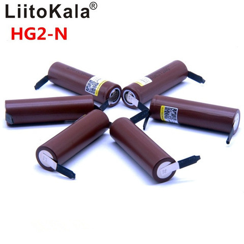 Liitokala-batería de litio para dispositivos electrónicos pila de ion de litio con capacidad de 2022 mAh, capacidad de 18650 mAh, descarga de 3000 V, potencia de 30A, 8 uds, con capacidad de 3,6 mAh y de níquel de DIY ► Foto 1/6