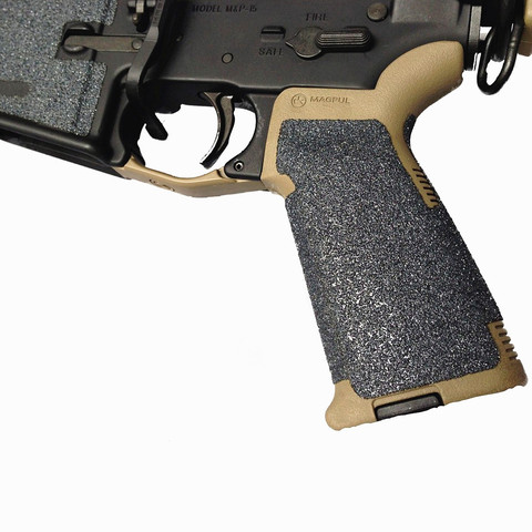 Caucho táctico agarre con textura de cinta guante para AR15 M16 M4 Magpul MOE AR pistola Airsoft caza de la OTAN en 5,56 accesorios para revistas ► Foto 1/6