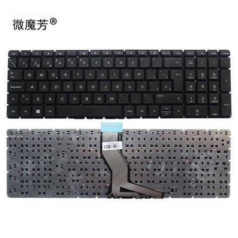 SP teclado del ordenador portátil para HP pabellón 15-AU 15-AB 15-AQ 15-AW 15-BK 15-BC M7-N 17-G 15-au000 15-bc000 15-ak000 15-Un 15-an000 ► Foto 1/5