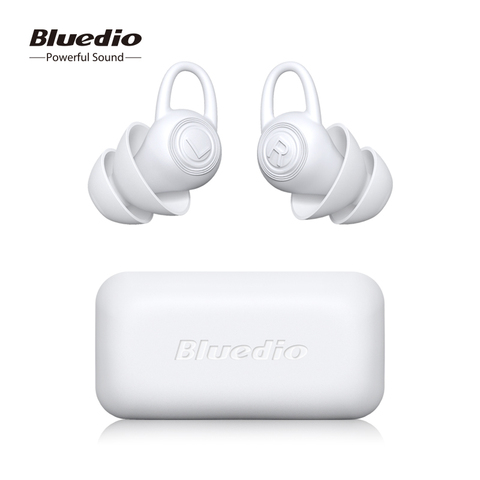 Bluedio NE-tapones de silicona para los oídos, protección auditiva con aislamiento acústico, reducción de ruido de 40dB, suministros de seguridad para dormir suaves ► Foto 1/6