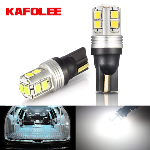 Bombillas LED para coche, lámpara de placa de matrícula, No polar, superbrillante, 600LM, T10, W5W, CANBUS, sin Error, 168, 194, 2 uds. ► Foto 1/6