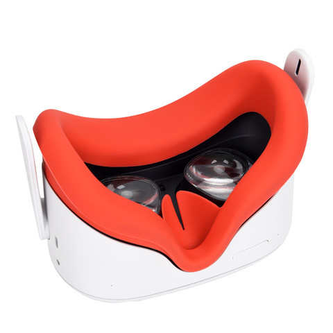 Máscara de silicona para ojos Oculus Quest2 VR, máscara de protección ocular, antipolvo y resistente al sudor, amigable con la piel ► Foto 1/6