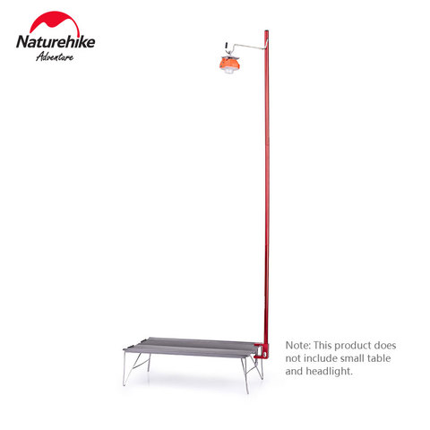 Naturehike-Lámpara plegable portátil, poste ultraligero, compacto, de aleación de aluminio, para acampar, NH19PJ003 ► Foto 1/6