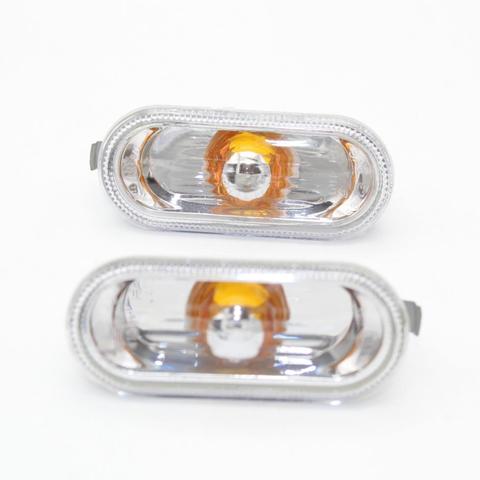 Luz de coche para SEAT Leon 2000, 2001, 2002, 2003, 2004, 2005, 2006, indicador lateral de estilismo de coche, repetidor de lámpara de señal de giro, 2 uds. ► Foto 1/6