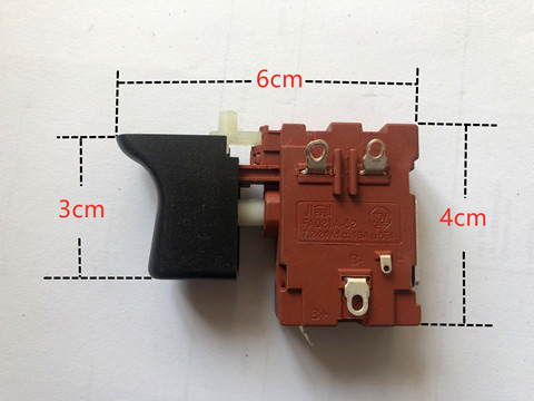 Jlevel interruptor taladro eléctrico FA021A FA021A-52 7,2-12A 24V DC ► Foto 1/3