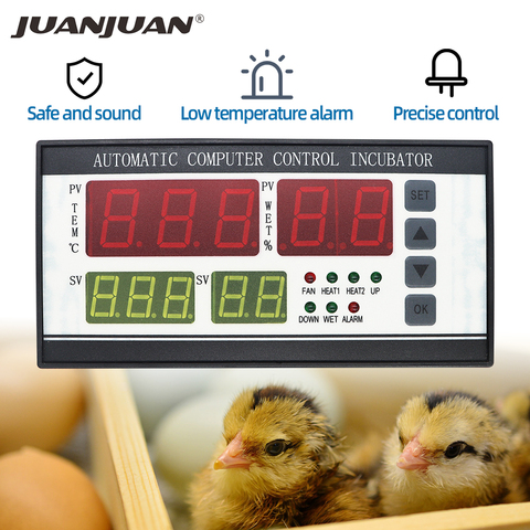 Incubadora de huevos automática de XM-18, control de temperatura y humedad para aves de corral, sistema de incubación de huevos, 26% de descuento ► Foto 1/6
