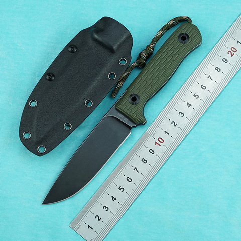 LEMIFSHE POHL one Niolox blade G10, Mango para exteriores, acampada, supervivencia, carpintería, jardín, herramientas EDC multifunción ► Foto 1/6