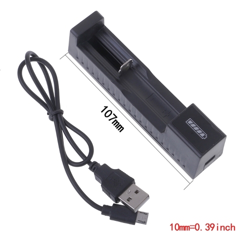 3,7 V batería recargable Universal USB cargador para 18650, 16340, 14500, 10400 Li-Ion 26650 ► Foto 1/6