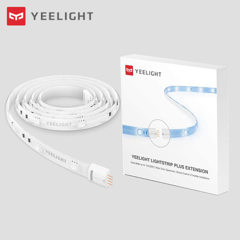 Yeelight-tira de luces Led con control por aplicación, tira de luces con extensión YLOT01YL, 1m, RGB, funciona con Google Home, Mi Home, Alexa ► Foto 1/6