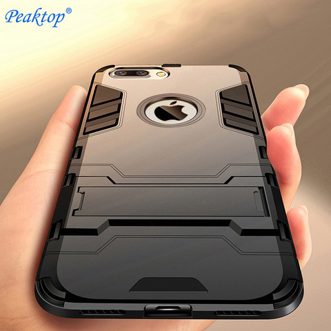 Funda armadura resistente a prueba de golpes para Samsung S10, S9, S8 Plus, Note 9, 8, A30, iPhone 11 Pro, XS, Max, XR, X, 8, 7, 6, 6s, funda con soporte magnético ► Foto 1/6