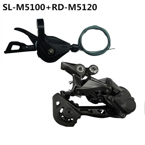 Shimano SLX M7000 11 velocidad MTB bicicleta velocidad gatillo Shifter + trasero GS ► Foto 1/3