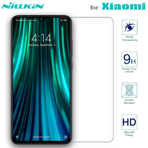Nillkin-Protector de pantalla de cristal templado para Xiaomi POCO X3, Protector de pantalla NFC para Xiaomi POCO X3 Mi 10T Lite 5G 9 9T Pro A3 8, Redmi Note 9s 9 8 T 8 7 Max ► Foto 1/6